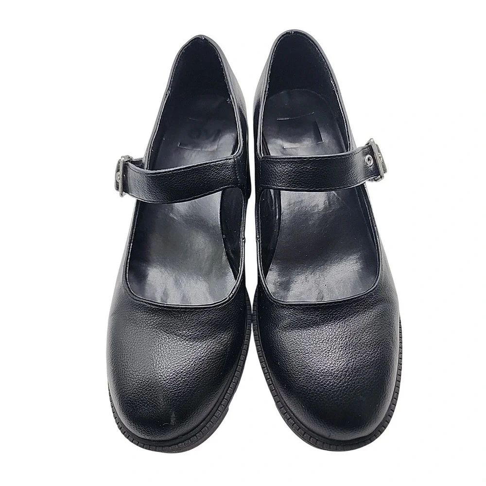 DV Dolce Vita Nebula Platform Lug Sole Mary Jane Pumps Women's Size 8
